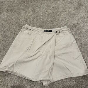 Sonoma Cream Skort with Pockets